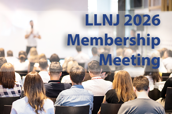 LLNJ Spring Membership Meeting, June 18, 2026